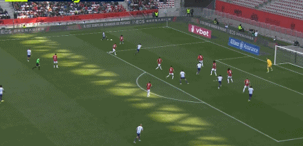 法甲赛报:墨菲致胜进球+图拉姆门线解围 尼斯1-0图卢兹 后者六连不胜