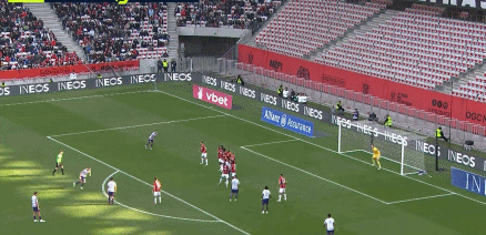 法甲赛报：墨菲致胜进球+图拉姆门线解围 尼斯1-0图卢兹 后者六连不胜