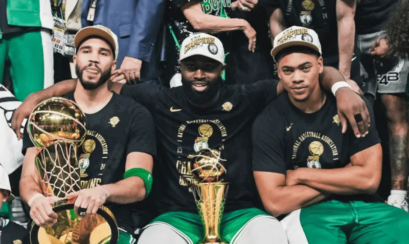 杰伦：塔图姆和我互相信任 和他一起夺冠真的很酷